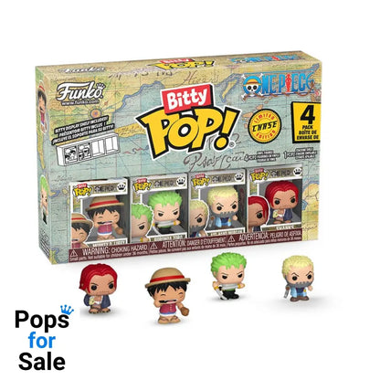 One Piece Bitty POP! Vinyl Figure 4-Pack Luffy 2,5 cm