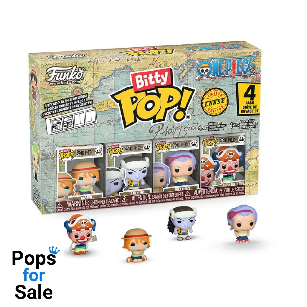 One Piece Bitty POP! Vinyl Figure 4-Pack Nami 2,5 cm Funko POP POP! Figures Mini-figures