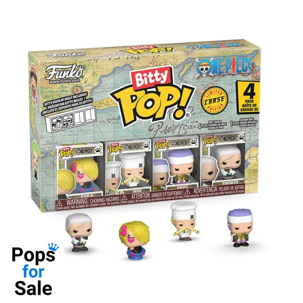 One Piece Bitty POP! Vinyl Figure 4-Pack Sanji 2,5 cm