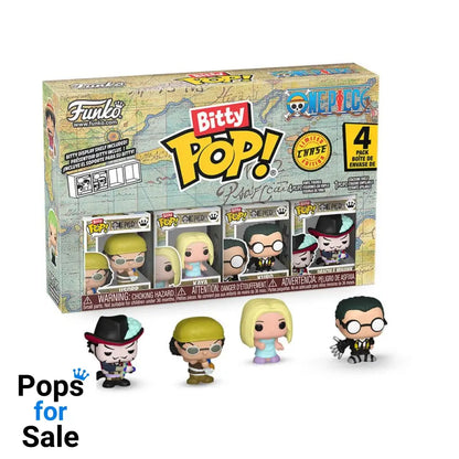 One Piece Bitty POP! Vinyl Figure 4-Pack Usopp 2,5 cm Funko POP POP! Figures Mini-figures