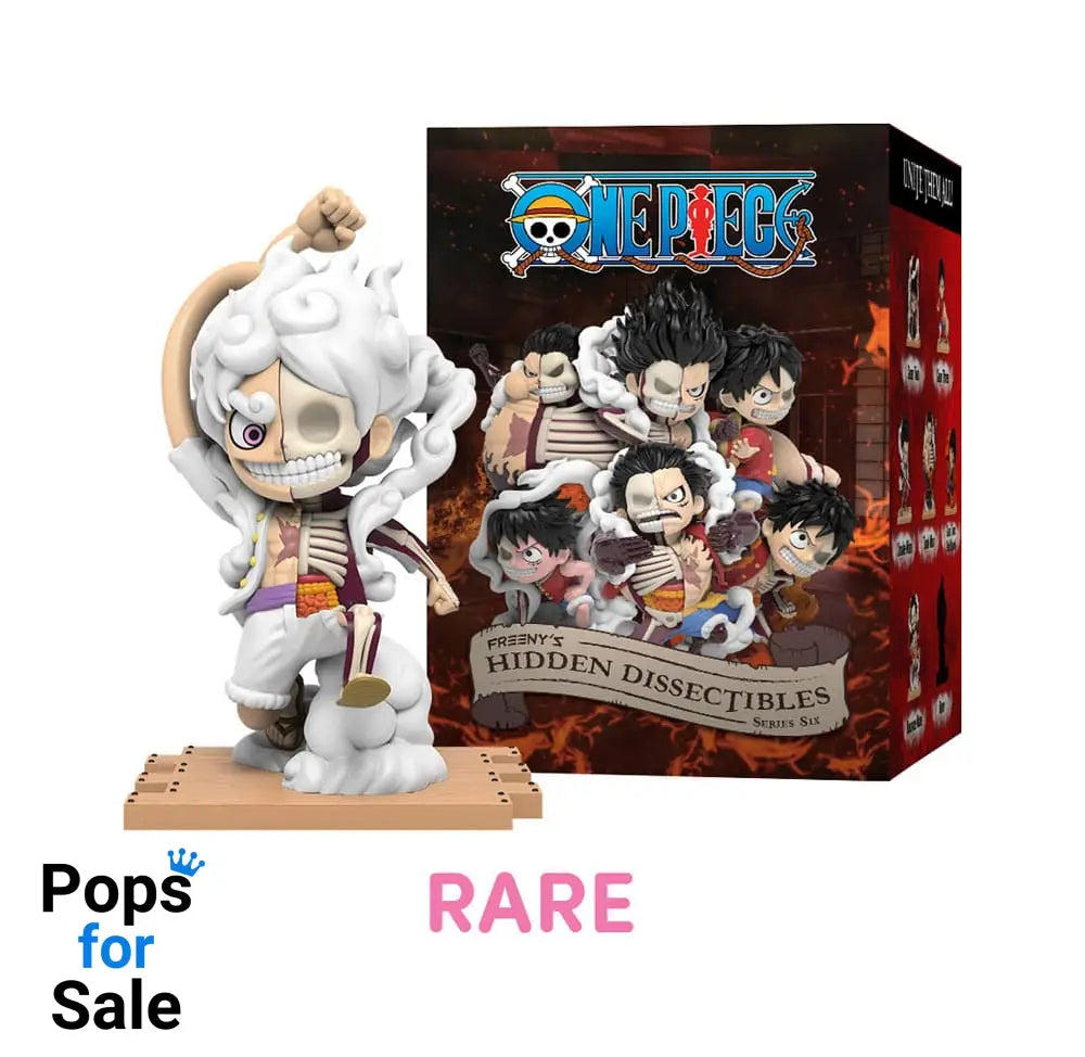 One Piece Blind Box Hidden Dissectibles Series 6 (Luffy Gear's) Display (6)