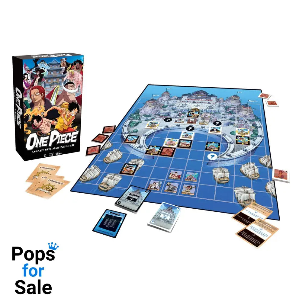One Piece Board Game Assault on Marineford *French Version*