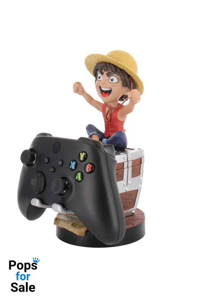 One Piece Cable Guys Charging Stand Luffy Wanted Poster 21 cm