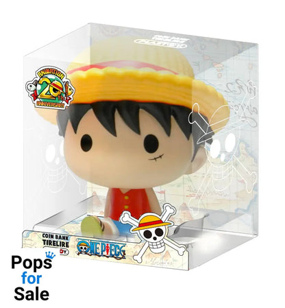 One Piece Chibi Bust Bank Luffy 15 cm
