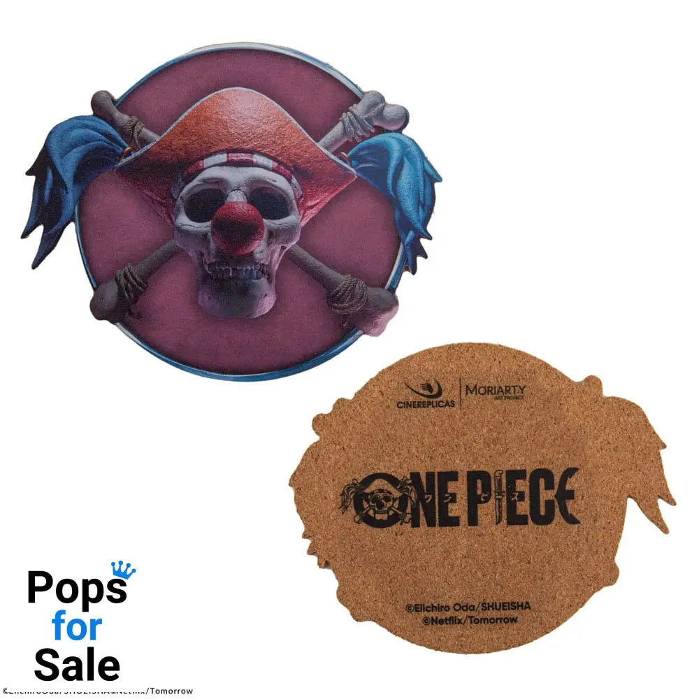 One Piece Coaster 4-Pack Characters #1