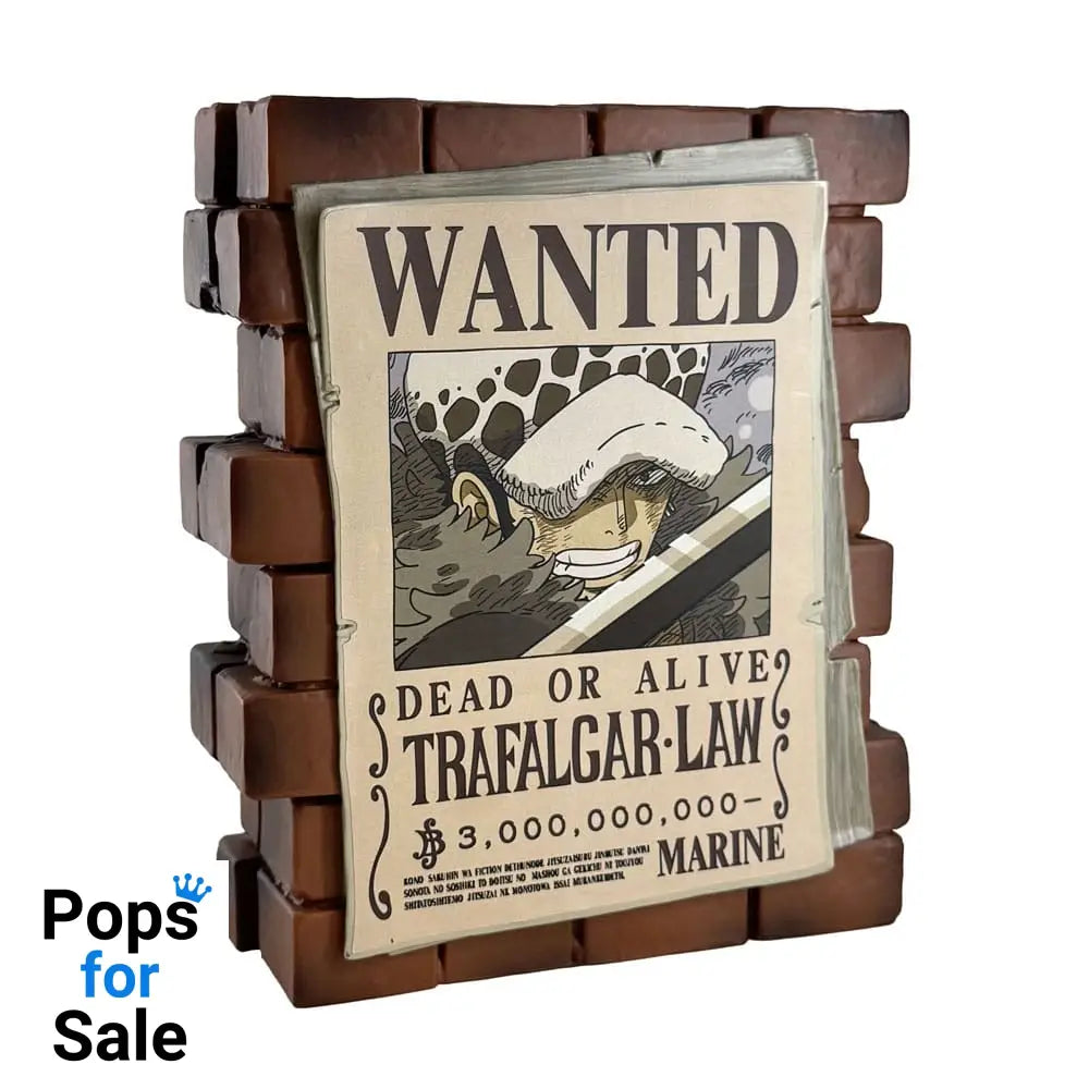 One Piece Coin Bank Law Wanted