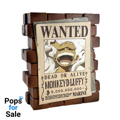 One Piece Coin Bank Luffy Wanted