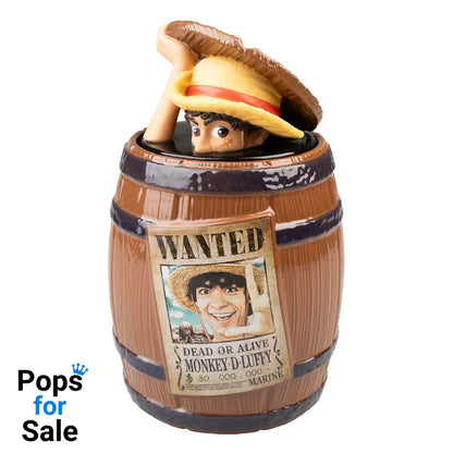 One Piece Cookie Jar Wanted Monkey D. Luffy