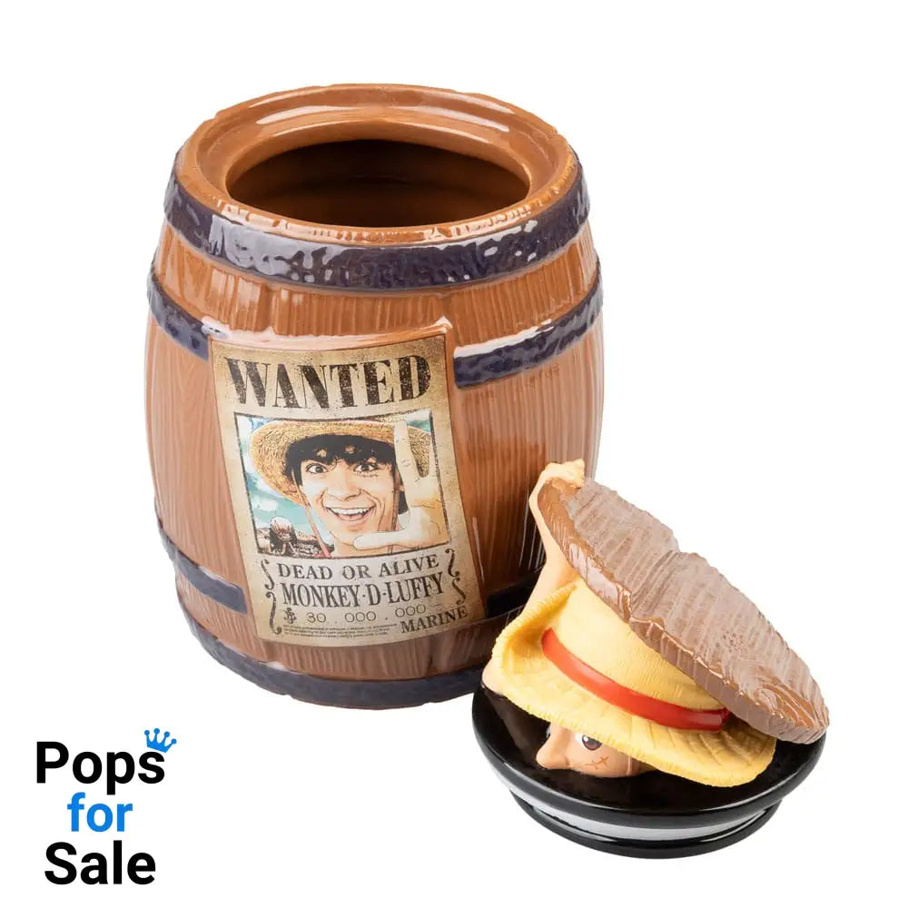 One Piece Cookie Jar Wanted Monkey D. Luffy