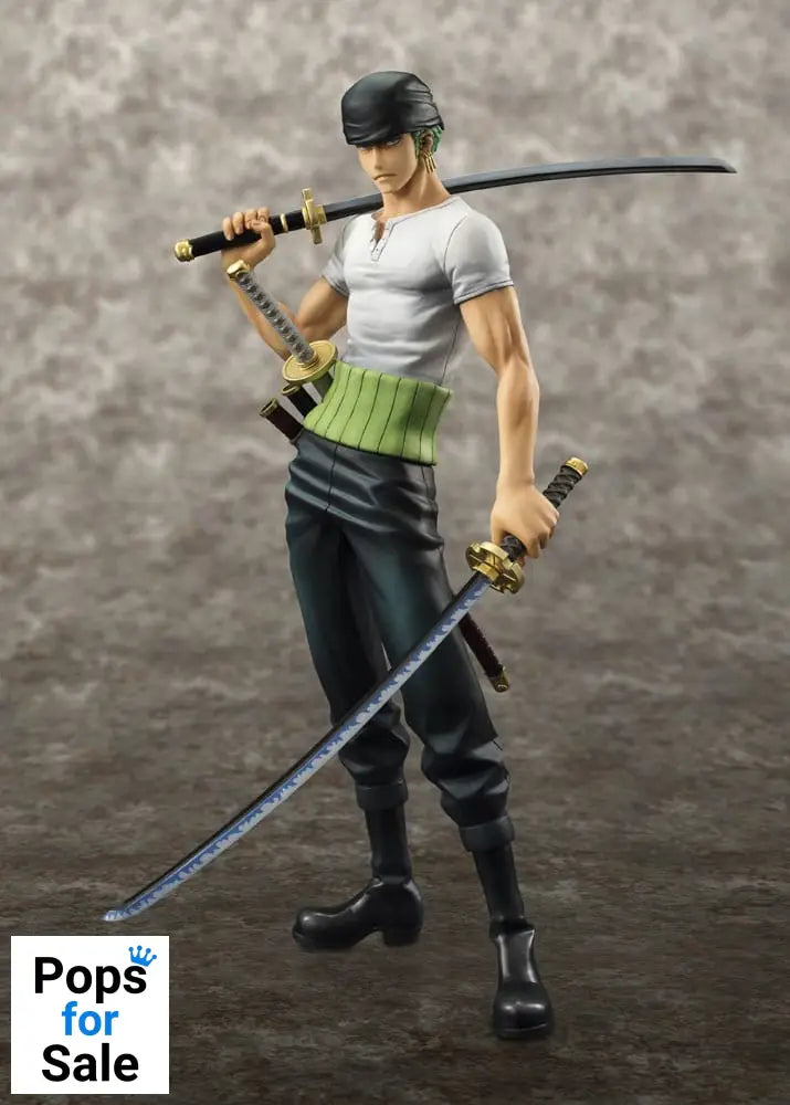 One Piece Excellent Model P.O.P PVC Statue NEO-DX Roronoa Zoro 10th Limited Ver. 23 cm