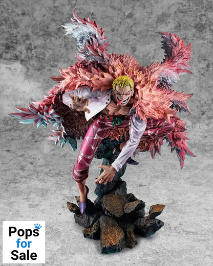 One Piece Excellent Model P.O.P PVC Statue SA-Maximum Heavenly Demon Donquixote Doflamingo 35 cm Statues
