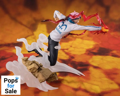 One Piece Figuarts ZERO Extra Battle PVC Statue Koby Honesty Impact 19 cm