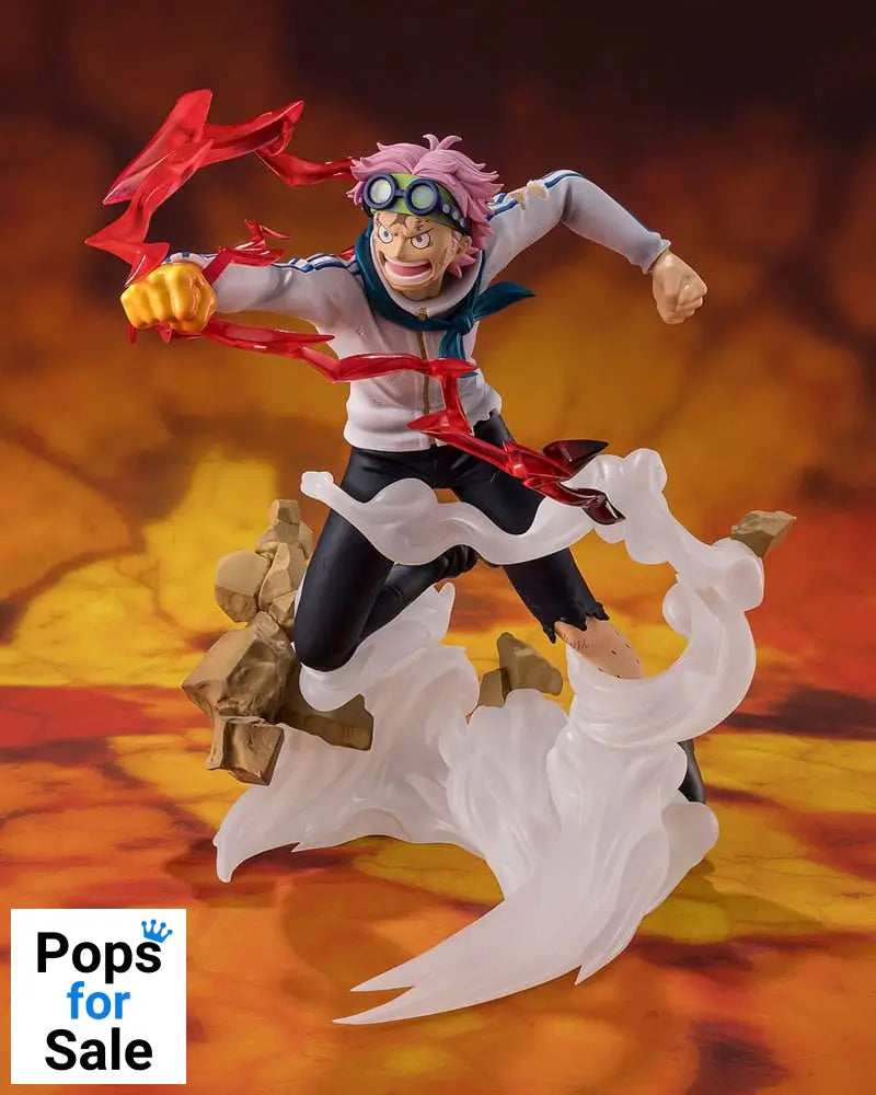 One Piece Figuarts ZERO Extra Battle PVC Statue Koby Honesty Impact 19 cm