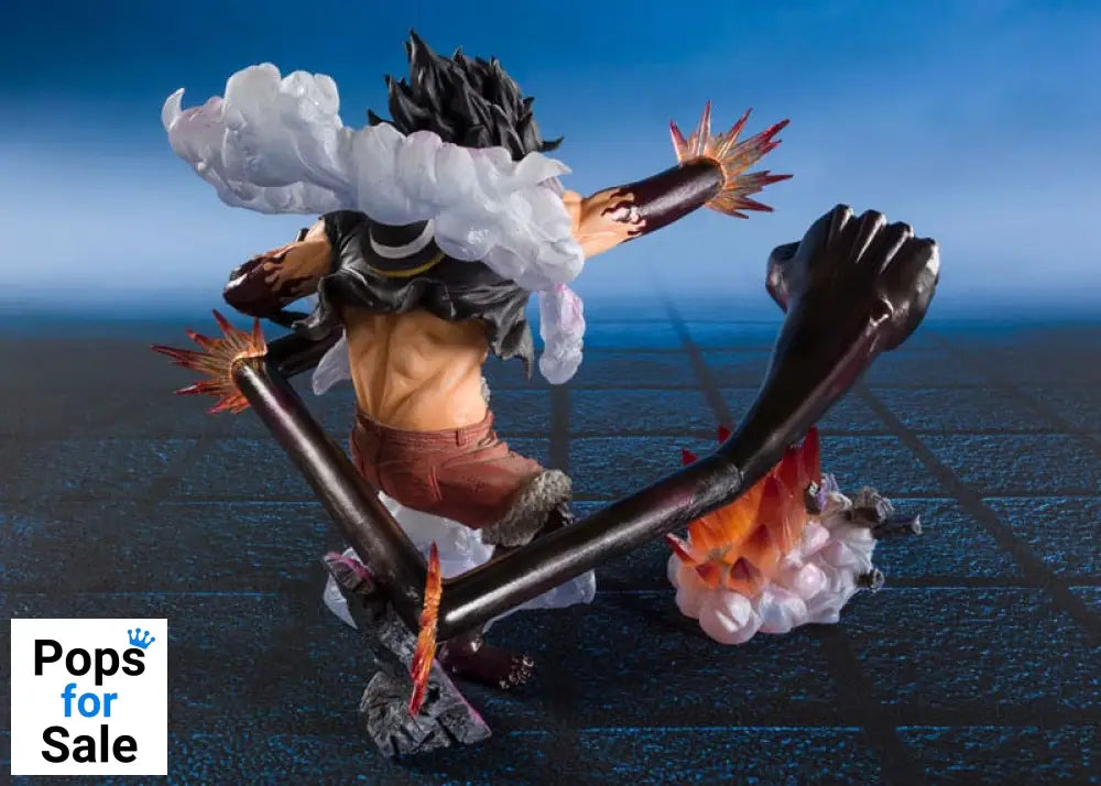 One Piece Figuarts ZERO Extra Battle PVC Statue Monkey D. Luffy Gear 4 Snake Man King Cobra 21 cm