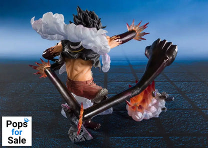 One Piece Figuarts ZERO Extra Battle PVC Statue Monkey D. Luffy Gear 4 Snake Man King Cobra 21 cm