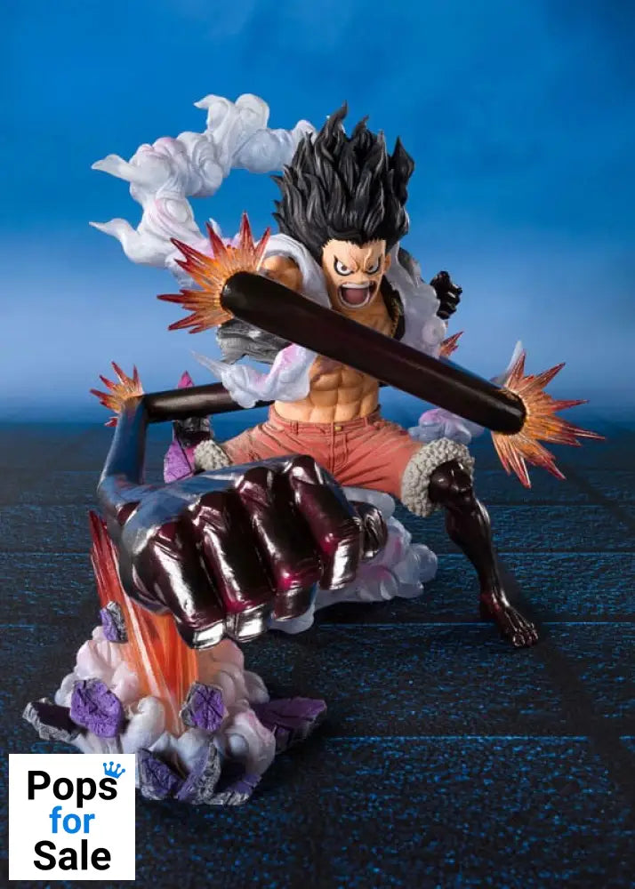 One Piece Figuarts ZERO Extra Battle PVC Statue Monkey D. Luffy Gear 4 Snake Man King Cobra 21 cm