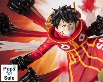 One Piece Figuarts ZERO Extra Battle PVC Statue Monkey D. Luffy -Gum Gum Hawk Gatling- 19 cm