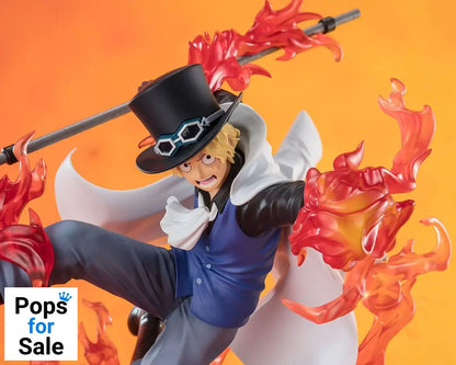 One Piece Figuarts ZERO Extra Battle PVC Statue Sabo Fire Fist Rook Check 19 cm