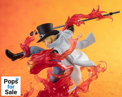 One Piece Figuarts ZERO Extra Battle PVC Statue Sabo Fire Fist Rook Check 19 cm