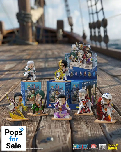One Piece Freeny's Hidden Dissectables Marines Edition 4 inch Vinyl Figure Blind Box Display (6)