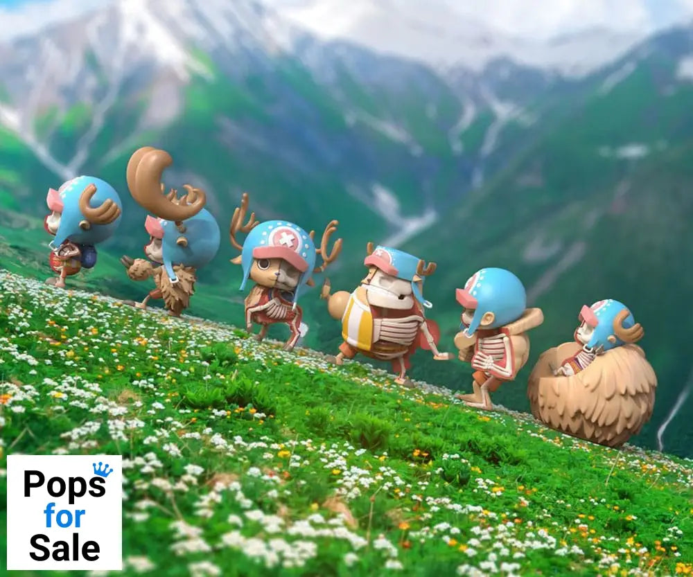 One Piece: Freeny's Hidden Dissectibles Series 3 Chopper 4 inch Vinyl Figure Blind Box Display (6)