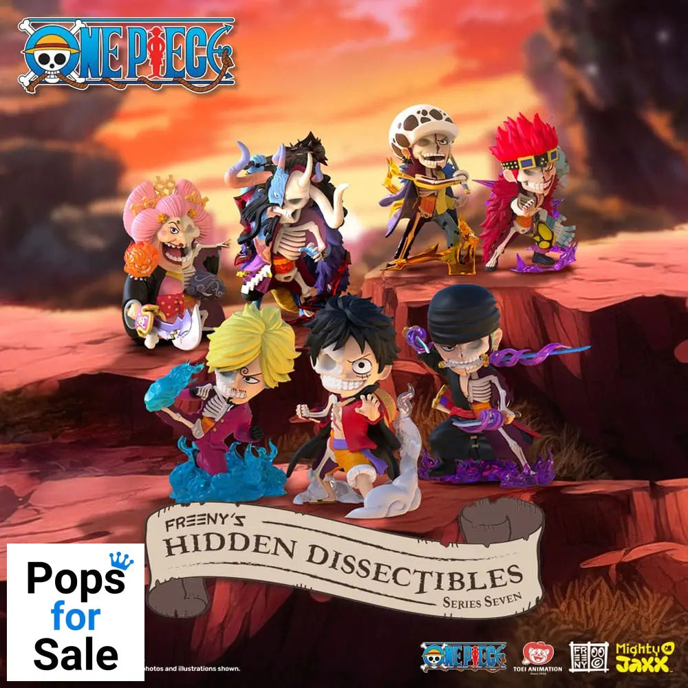 One Piece: Freeny’s Hidden Dissectibles Wano 4 inch Vinyl Figure Blind Box Display (6) Mini-figures