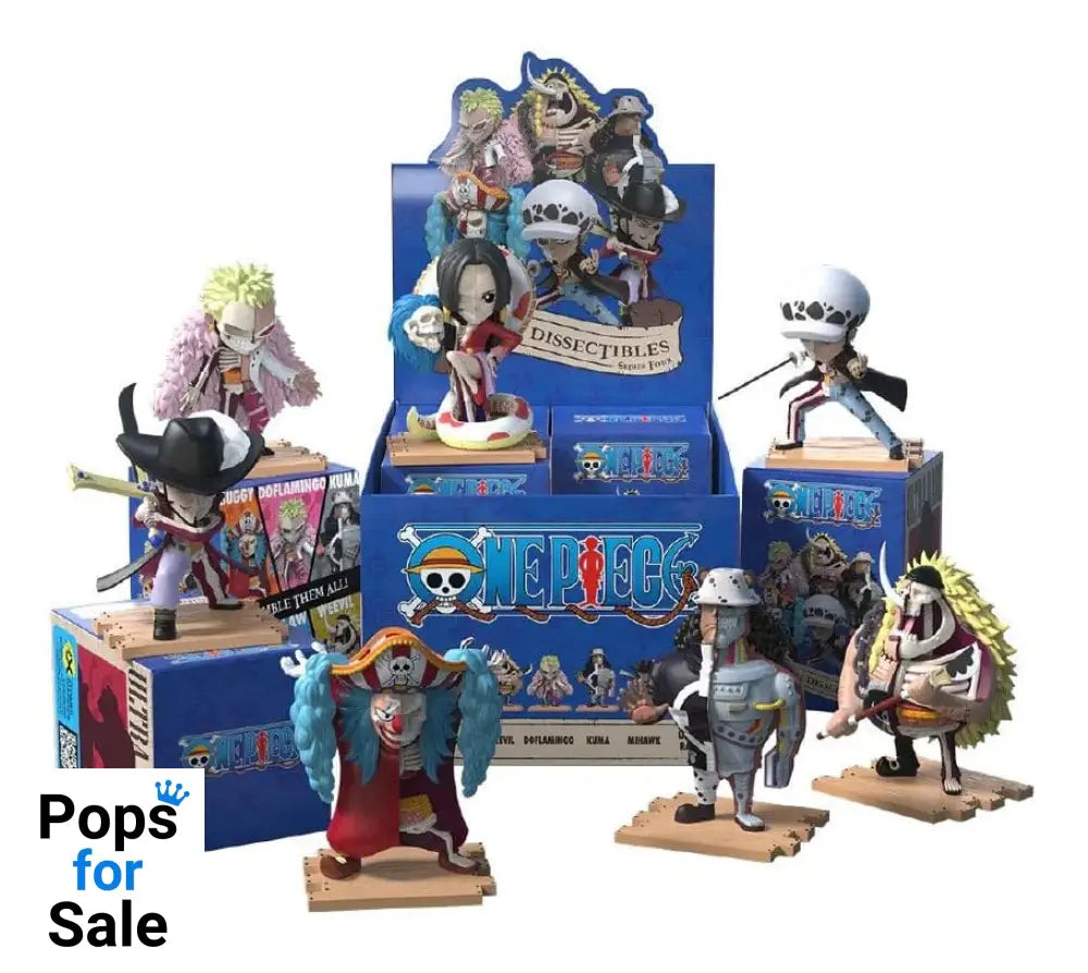 One Piece: Freeny’s Hidden Dissectibles Warlords Edition 4 inch Vinyl Figure Blind Box Assortment (6) Mini-figures