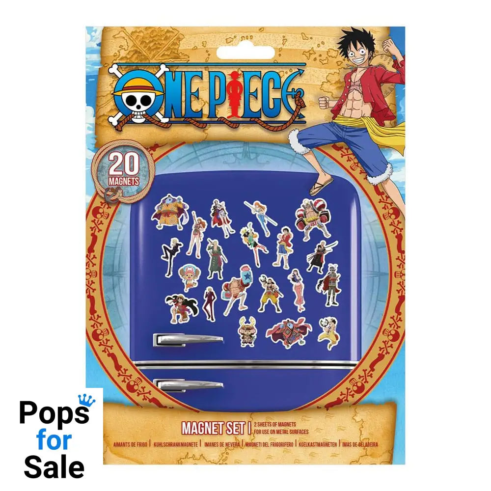 One Piece Fridge Magnets The Great Pirate Era Magnets