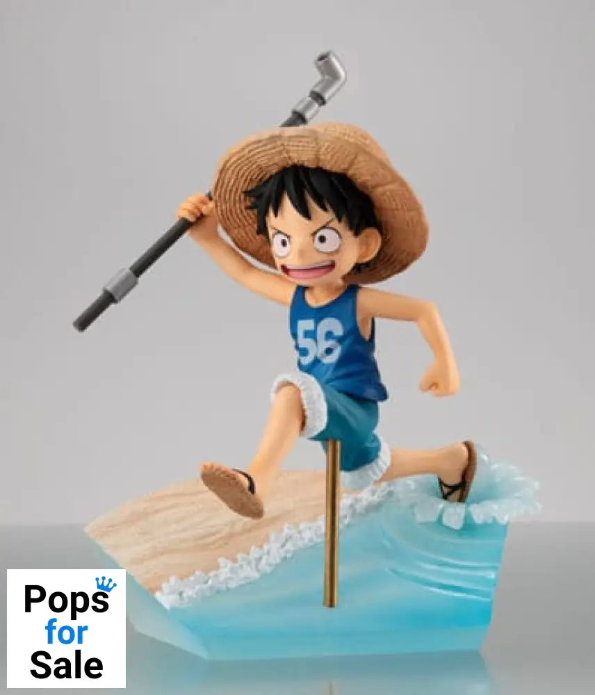 One Piece G.E.M. Series PVC Statue Monkey D. Luffy Run! Run! Run! 15th anniversary Ver. 12 cm