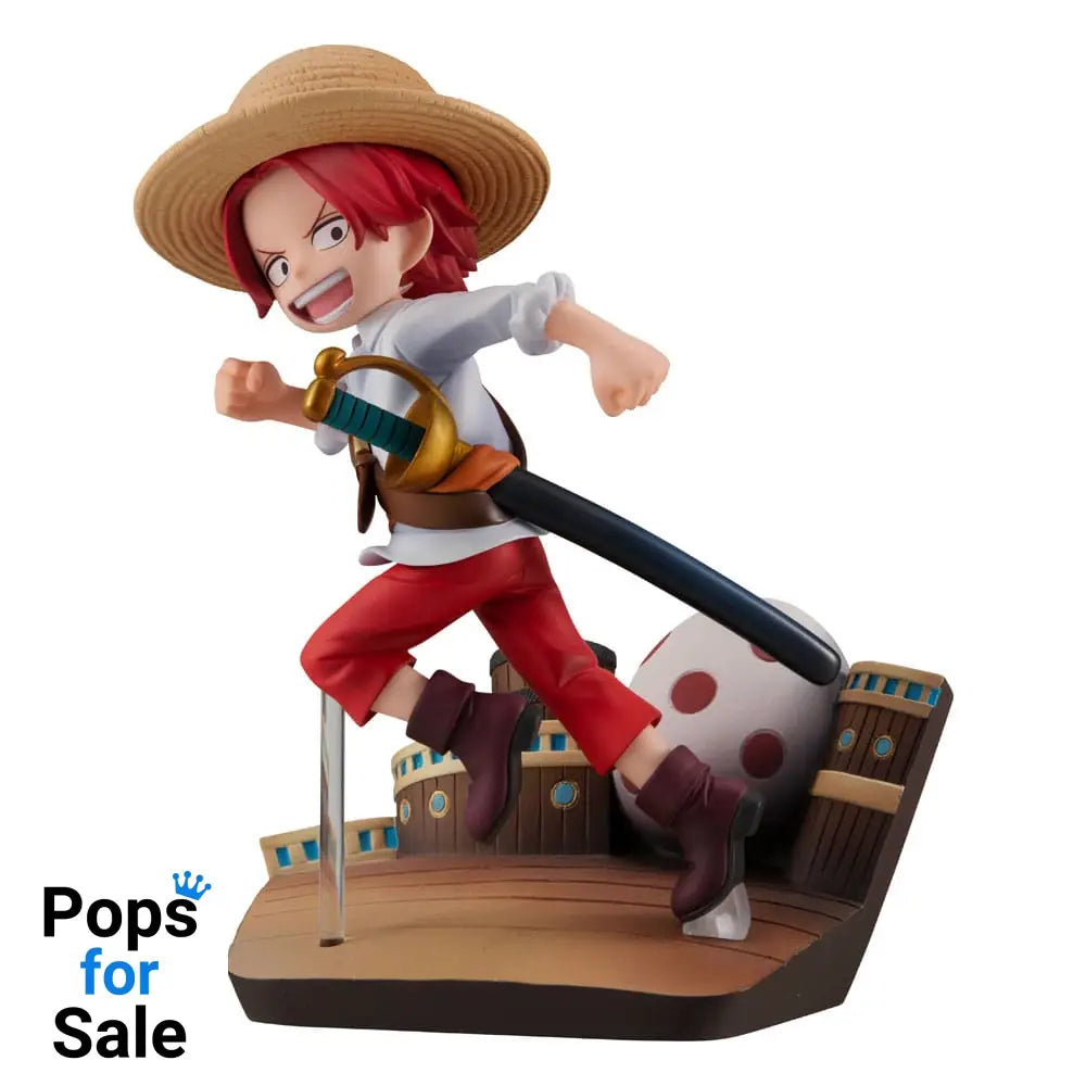 One Piece G.E.M. Series PVC Statue Shanks Run! Run! Run! 13 cm Statues