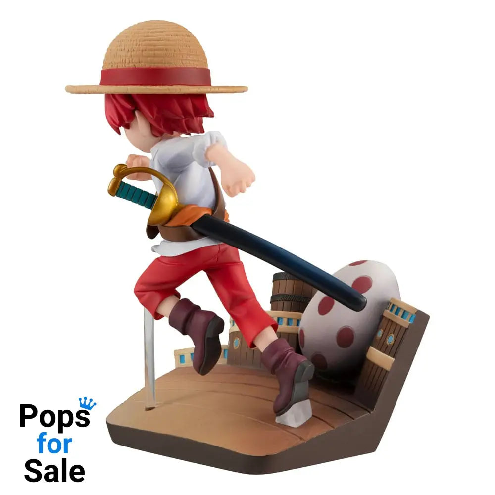 One Piece G.E.M. Series PVC Statue Shanks Run! Run! Run! 13 cm Statues