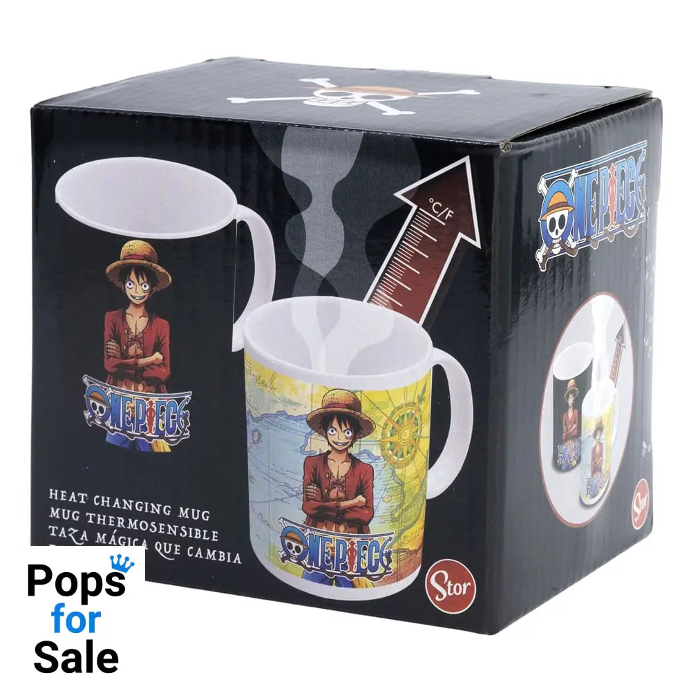 One Piece Heat Change Mug Luffy 325 ml