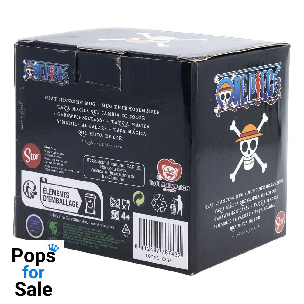 One Piece Heat Change Mug Luffy 325 ml