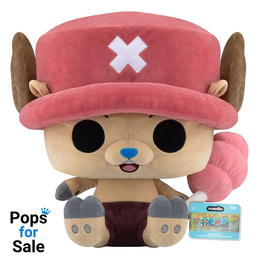 One Piece Jumbo Plush Figure Tony Tony Chopper with Cotton Candy 41 cm Funko POP Plushes