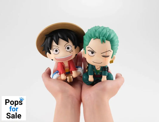 One Piece Look Up PVC Statue Monkey D. Luffy 11 cm