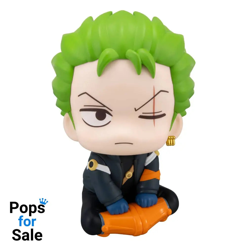 One Piece Look Up PVC Statue Roronoa Zoro Future Island Egghead Ver. 11 cm