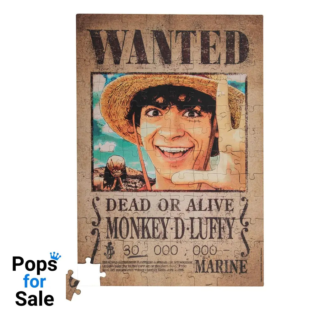 One Piece Magnetic Puzzle Wanted Luffy Puzzles