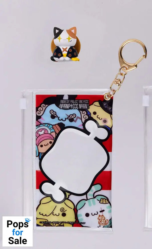 One Piece Mega Cat Project Nyan Piece Nyan! Trading Figure with pouch Luffy 2025 Limited Edition 7 cm Mini-figures