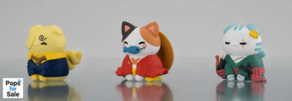 One Piece Mega Cat Project Trading Figure 3-Pack Nyan Piece Nyan! Happy Trio 2024 Limited Ver. 3 cm