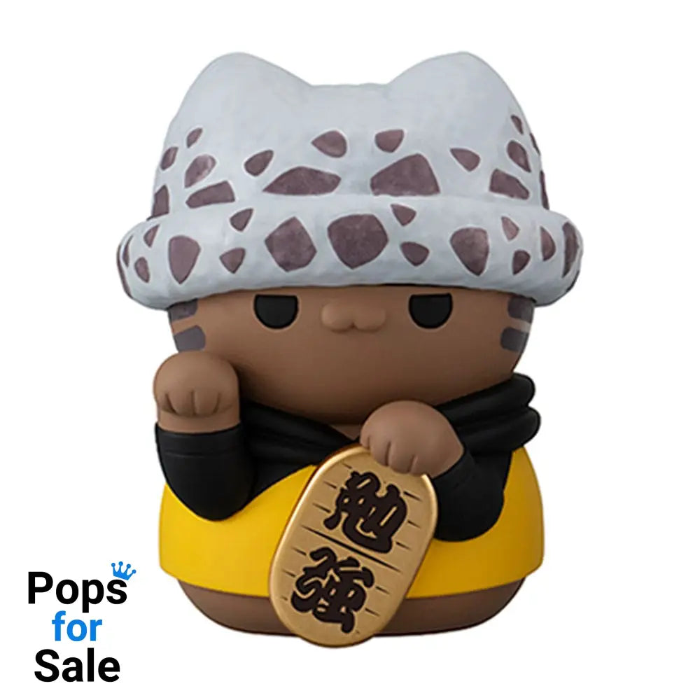 One Piece Mega Cat Project Trading Figure NyanPieceNyan! Beckoning cat Lucky Cat Pirates 7 cm Display (6)