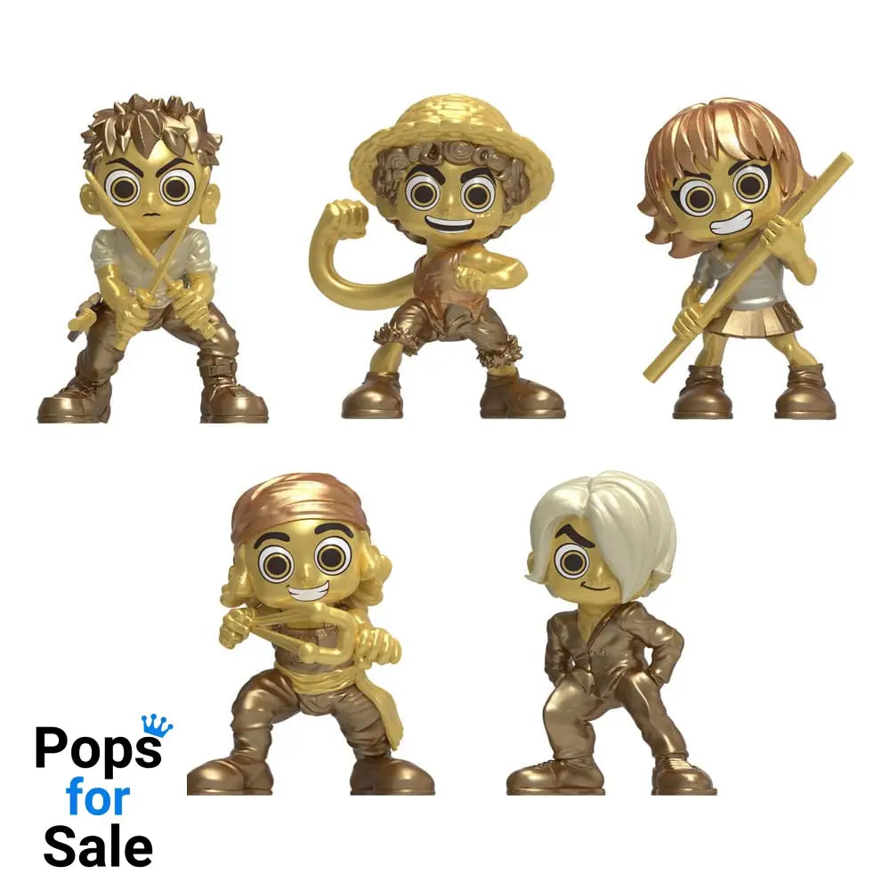 One Piece Mini figures Set Gold 6 cm Action figures