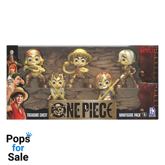 One Piece Mini figures Set Gold 6 cm Action figures