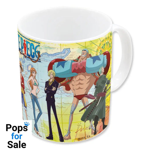 One Piece Mug Map 320 ml Cups & Mugs