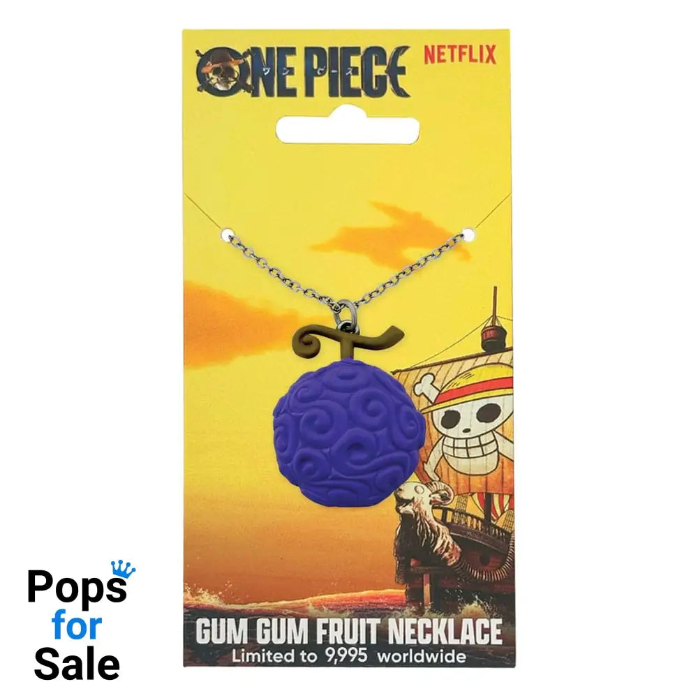 One Piece Necklace with Pendant Gum Gum Fruit
