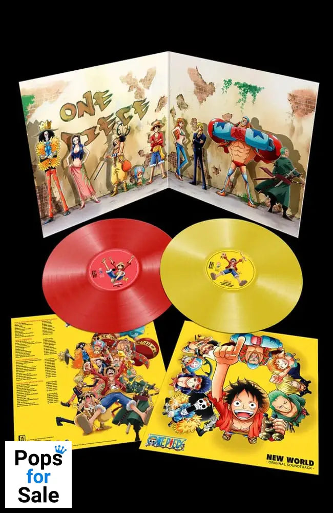 One Piece New World Original Soundtrack Vinyl 2xLP Audio (Vinyl & CD)