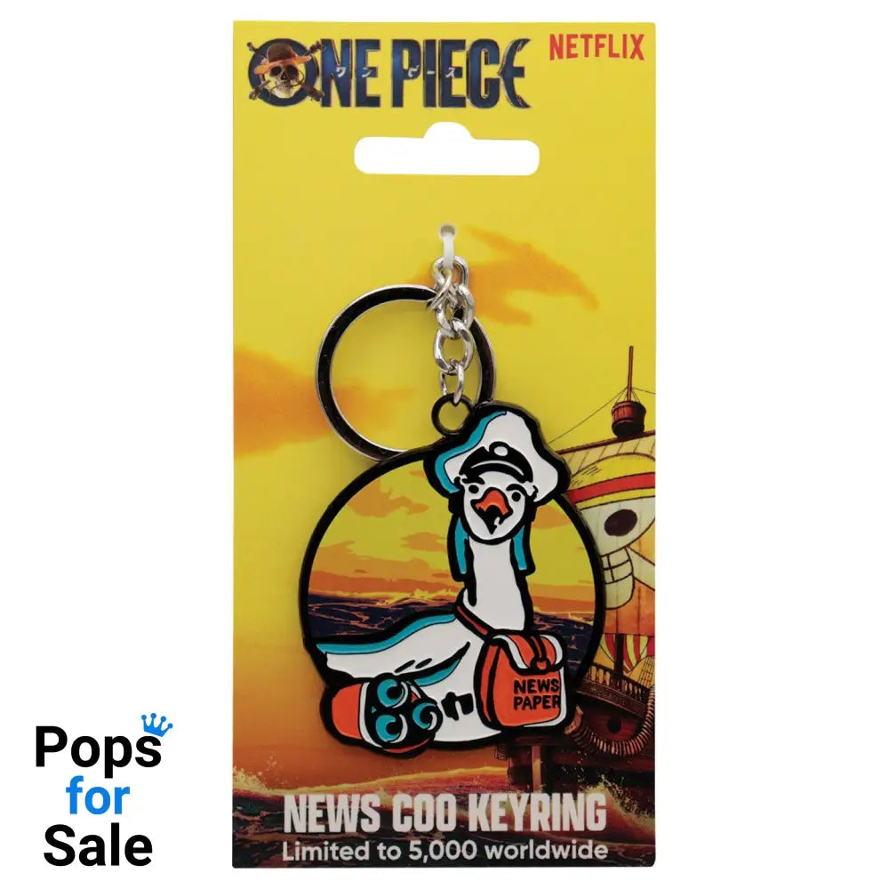One Piece News Coo Keyring