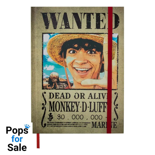 One Piece Notebook Wanted Posters Stationery