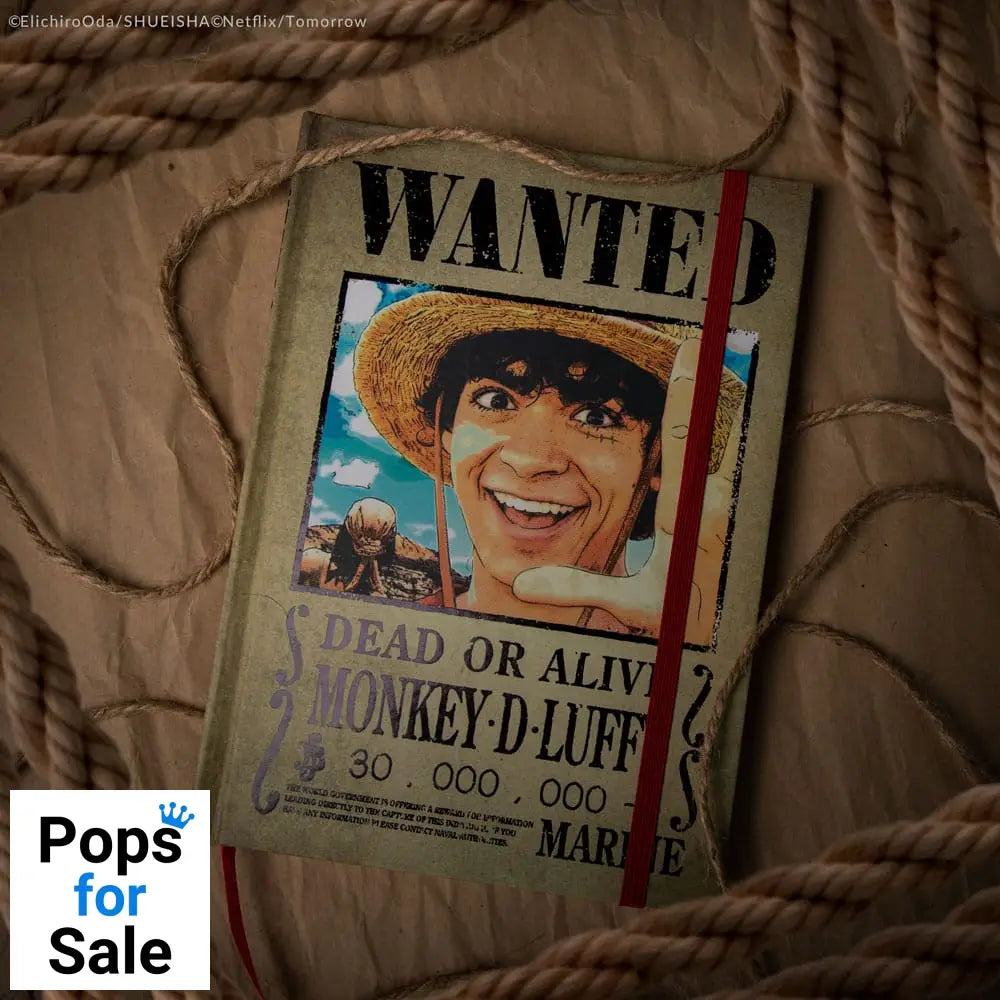 One Piece Notebook Wanted Posters