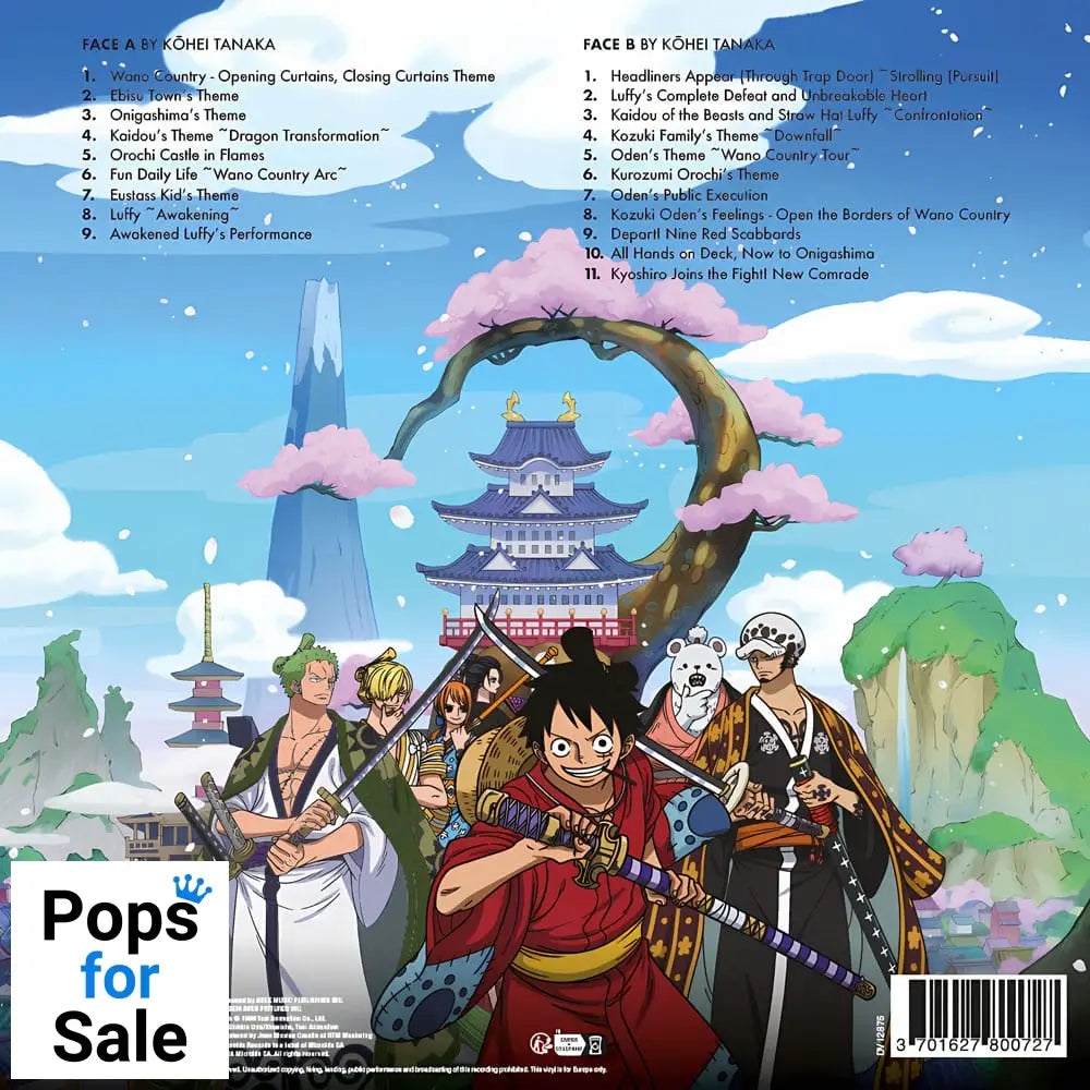 One Piece Original Soundtrack LP Vinyl Land of Wano