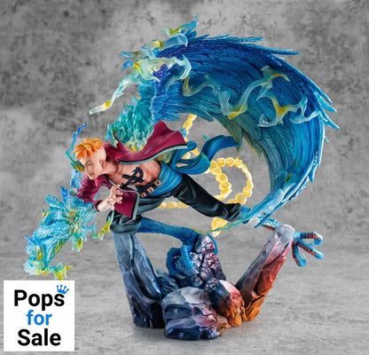 One Piece P.O.P MAS Maximum PVC Statue Marco the Phoenix Leader of 1st group of Whitebeard Pirates 32 cm